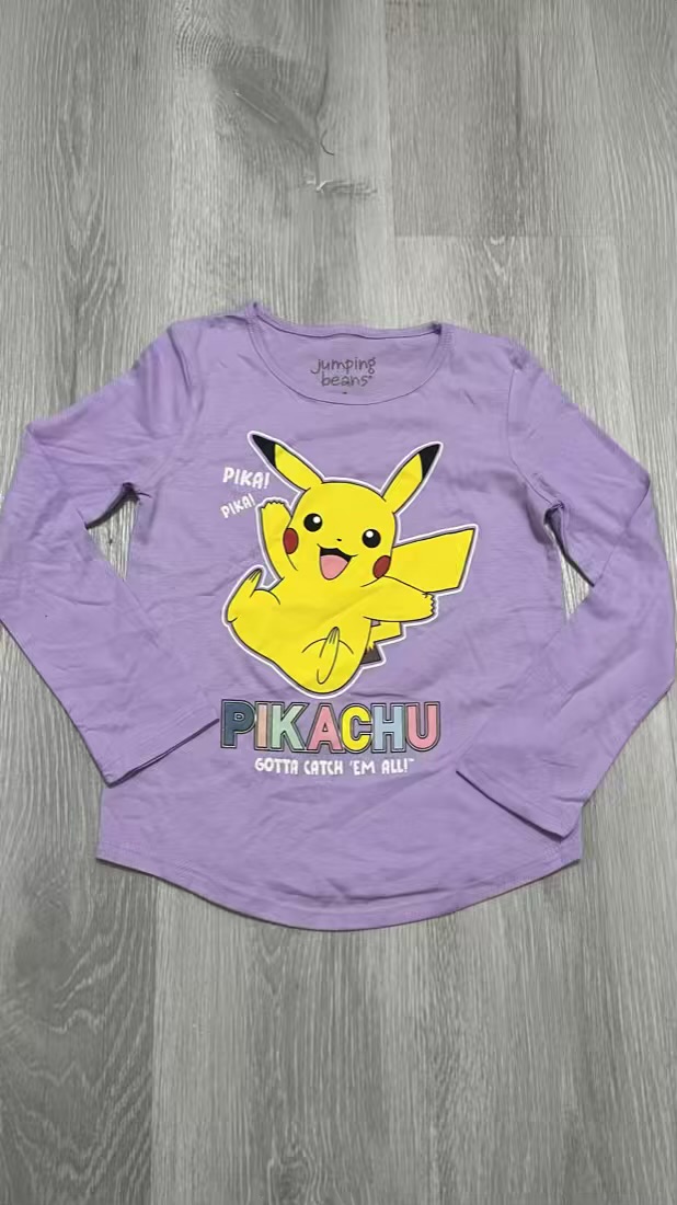 Camiseta mangas largas Picachu