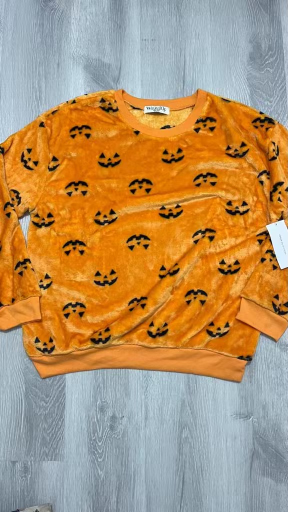 Abrigo Halloween amarillo