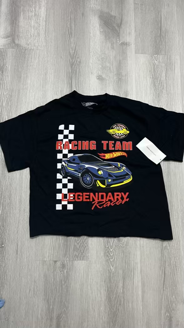 Camiseta top Hot Wheels Racing