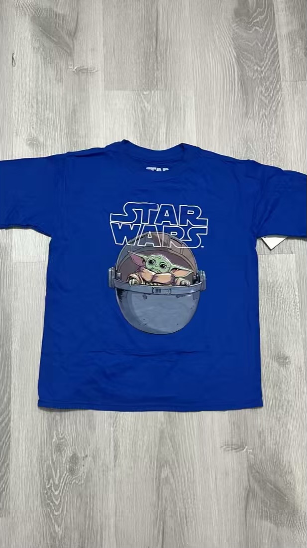 Camiseta Star wars azul