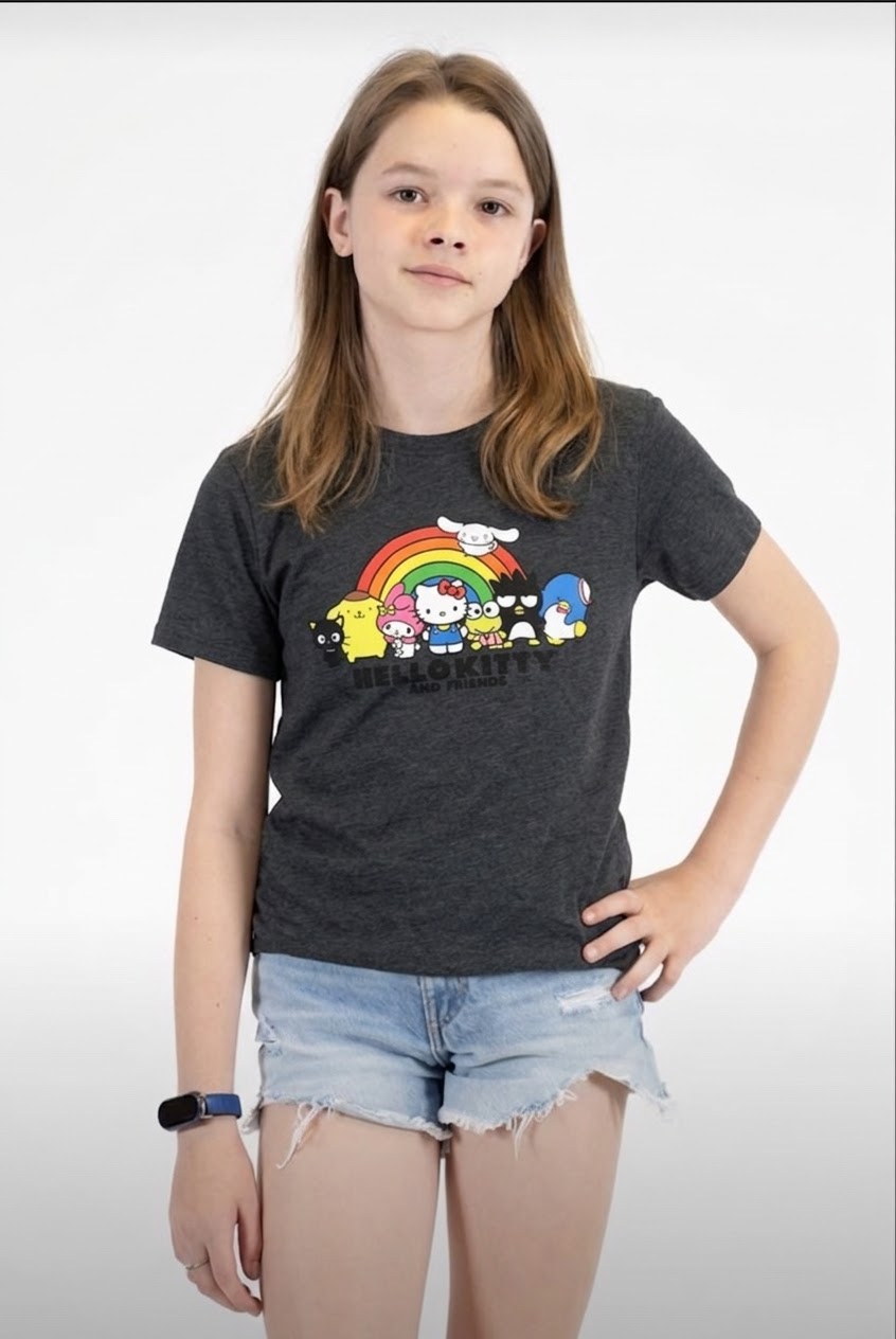 Camiseta Hello Kitty y amigos