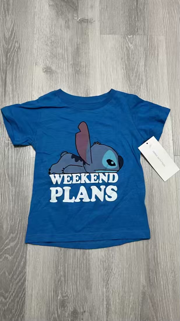 Camiseta Stich azul