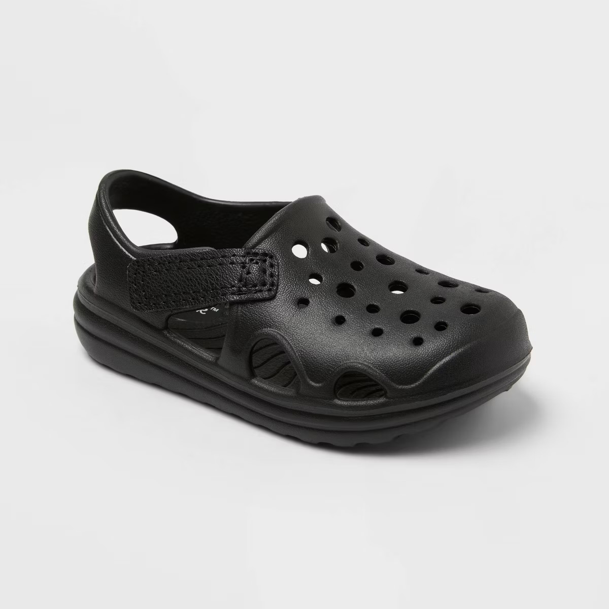 Sandalias tipo Croc's negras