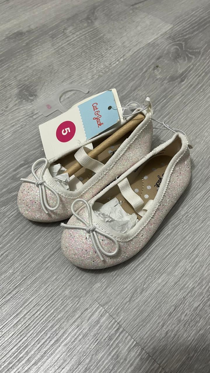 Ballerina Blanca con brillo