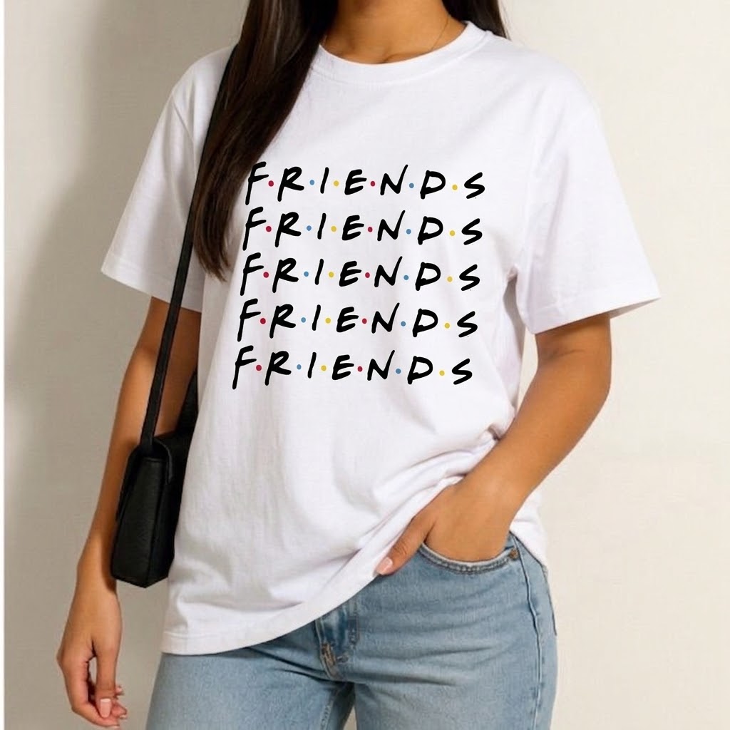Camiseta Friends blanca