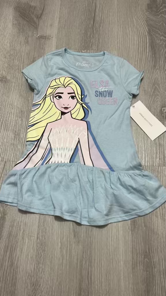 Vestido Frozen azul