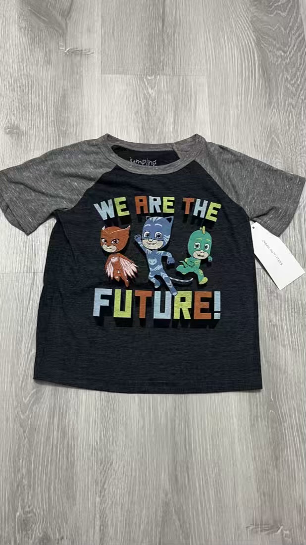 Camiseta Héroes Rule gris oscuro