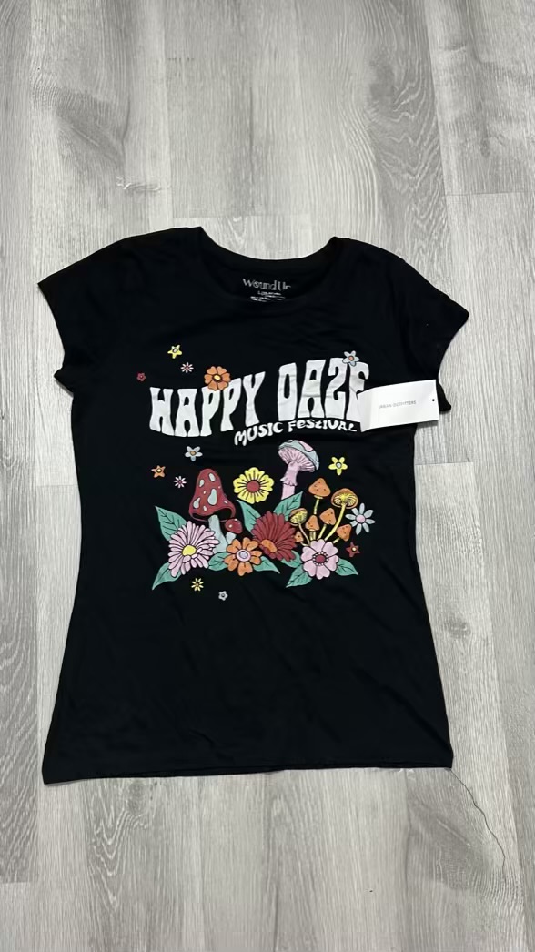 Camiseta festival de música