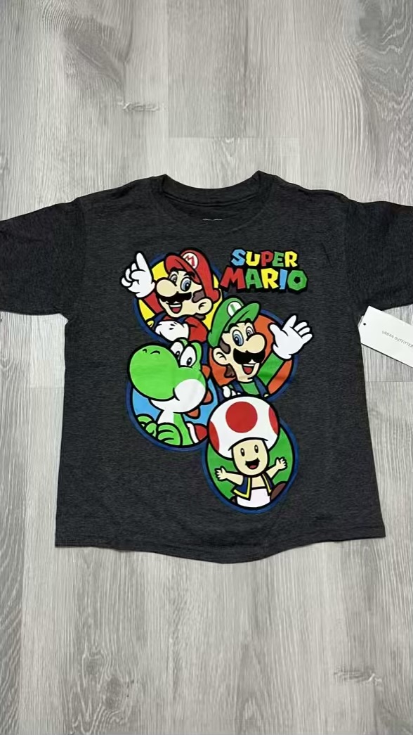 Camiseta súper Mario