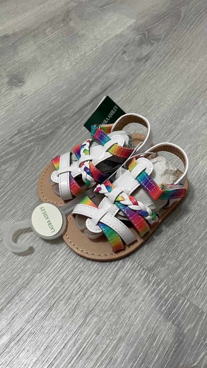 Sandalias multicolor