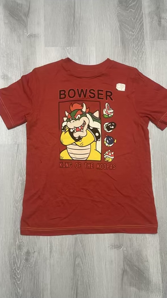 Camiseta Súper Mario Bowser adultos