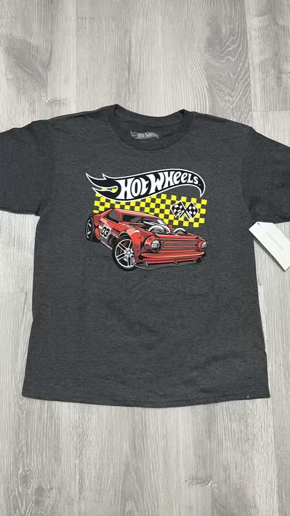 Camiseta carros Hot Wheels