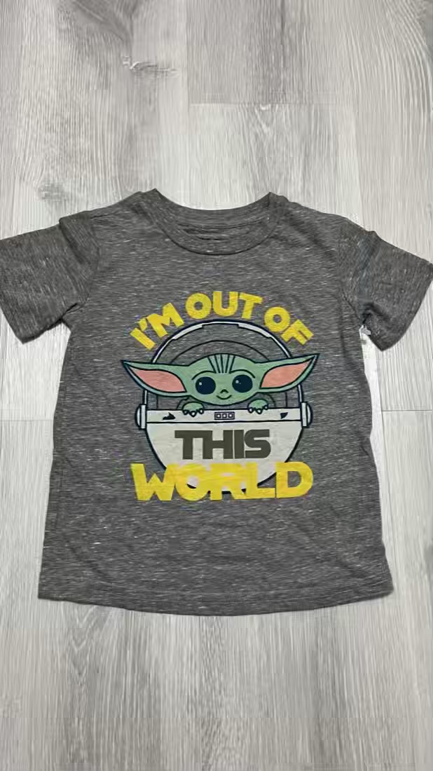 Camiseta Star Wars gris