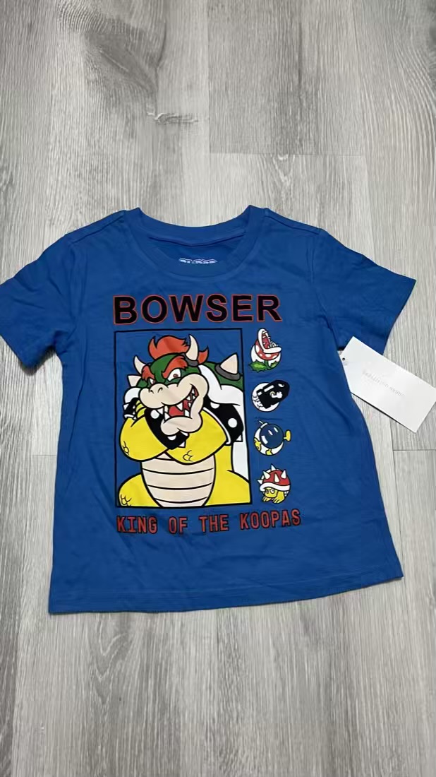 Camiseta súper Mario Bowser