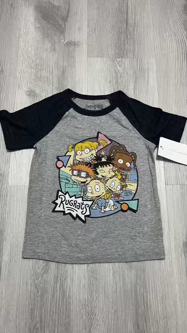 Camiseta gris los Rugrats