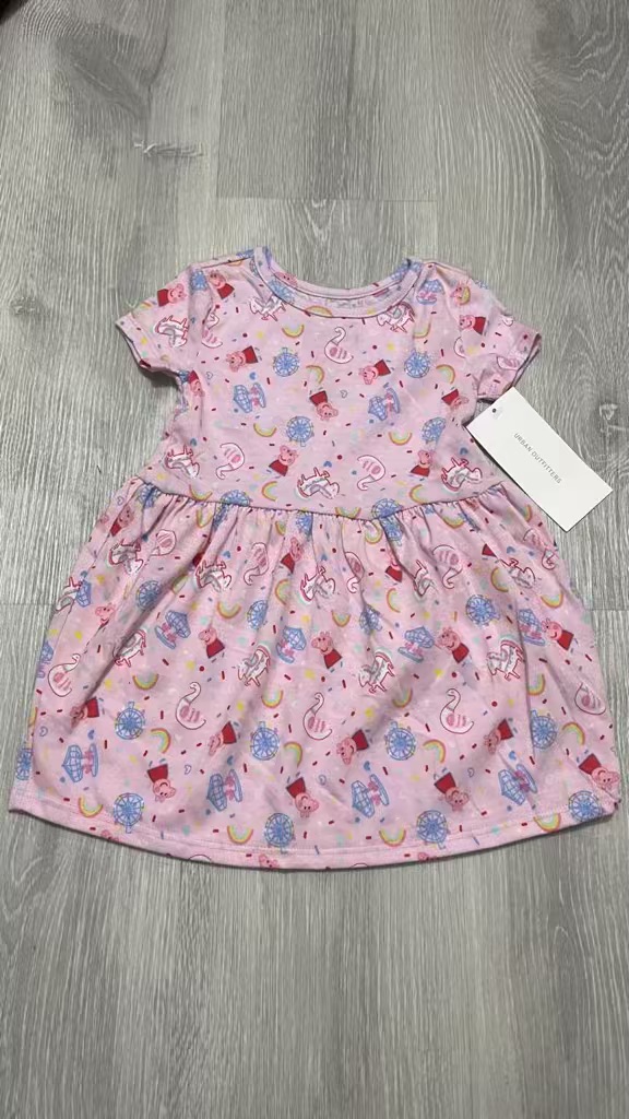 Vestido Peppa rosado