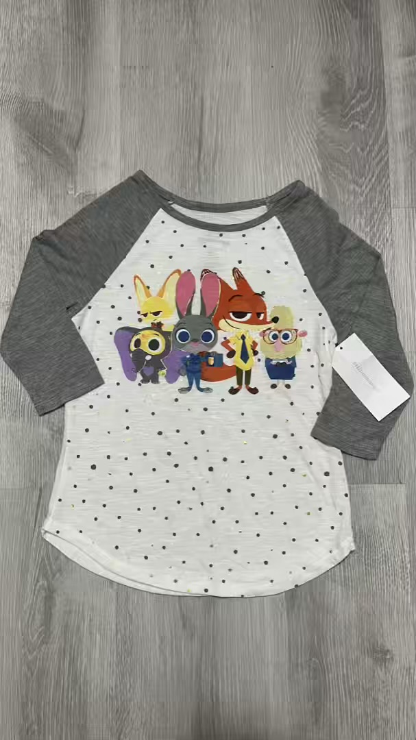 Blusa mangas 3/4 Zootopia Disney