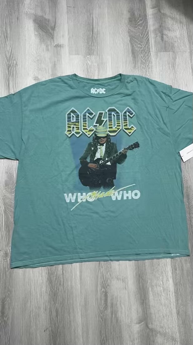 Camiseta banda de Rock AC/DC